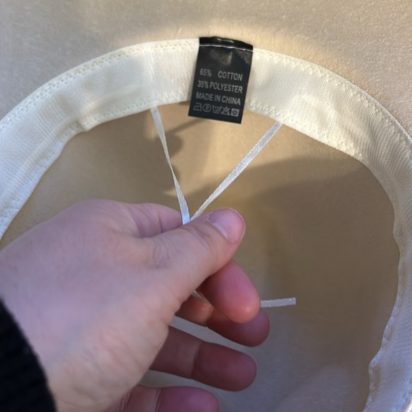 BOUTIQUE STYLE WIDE BRIMMED HAT COTTON - Picture 7 of 9